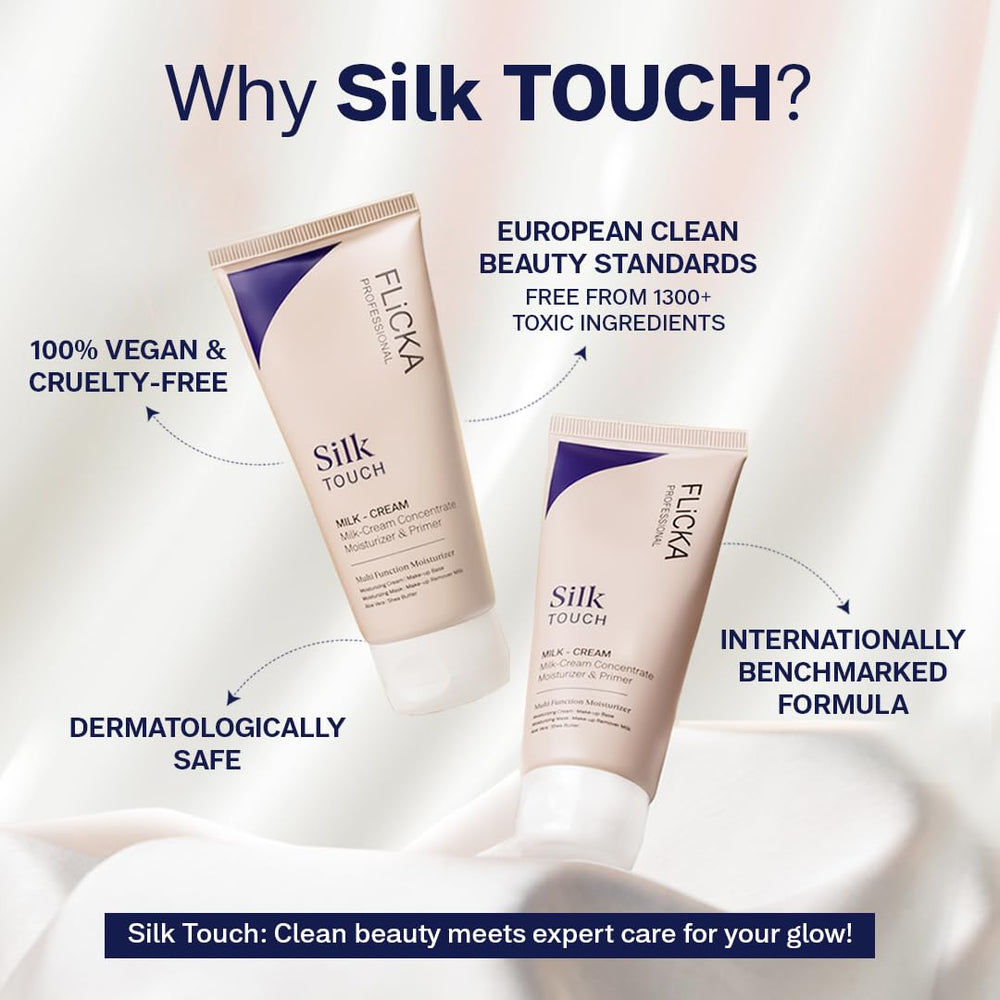 FLiCKA applied on hand showing quick absorption and non-greasy benefit