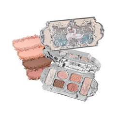 Flower Knows compact closed showing ballet-inspired silver detail and gift appeal