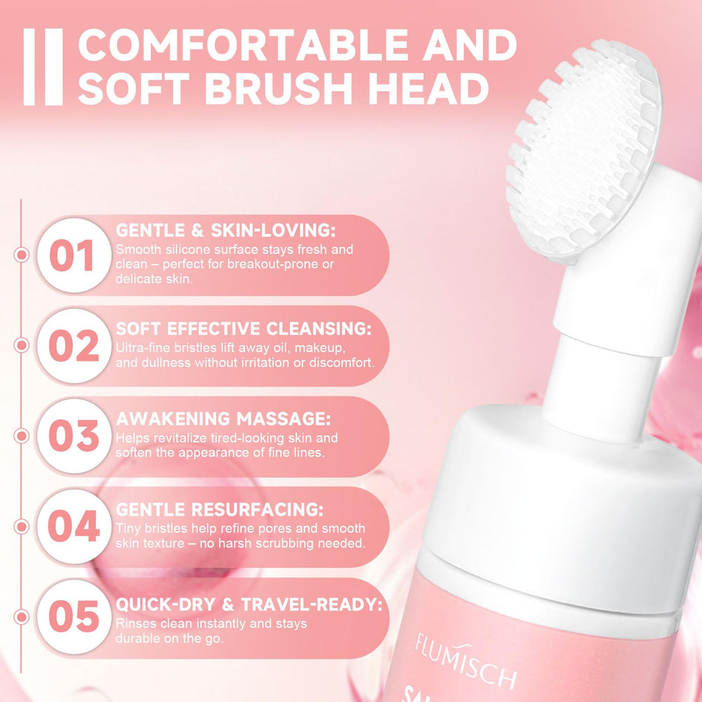 FluMisch in bathroom routine lifestyle shot showing relaxing daily use benefit