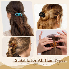 Fmnung in-use half-up style showing quick styling benefit