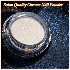 FNNZ applied on a fingernail demonstrating mirror effect, salon-quality benefit