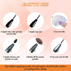 FNNZ finished manicure in lifestyle scene showcasing long-lasting reflective benefit