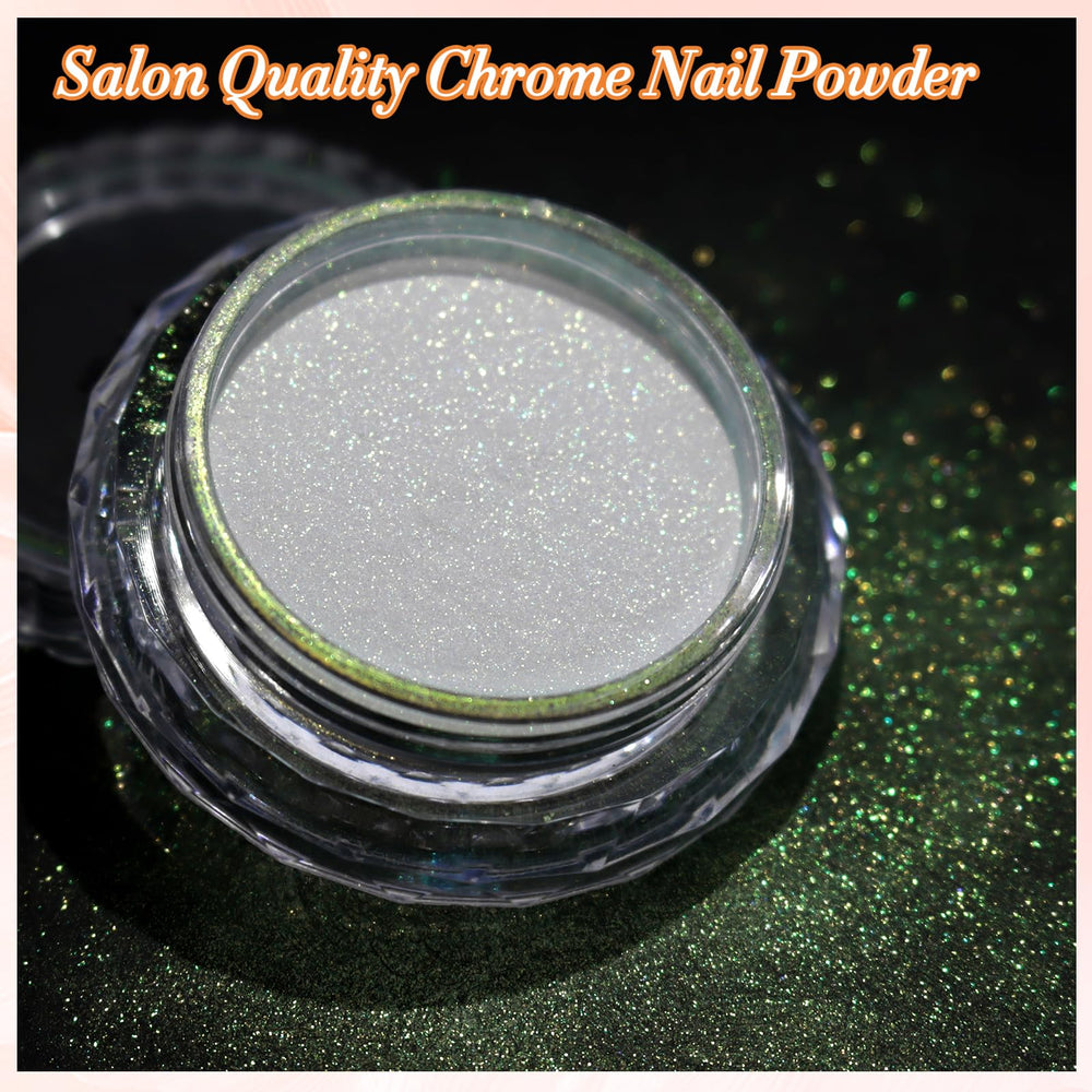 FNNZ powder on applicator brush demonstrating easy rub-on application for quick results
