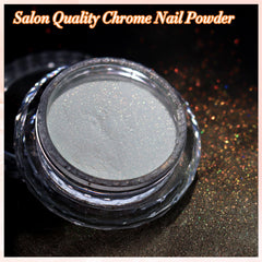 FNNZ pigment on black base producing vivid aurora mirror reflections