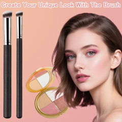 FNOLECY highlighter close-up texture illustrating luminous finish for cheekbone glow
