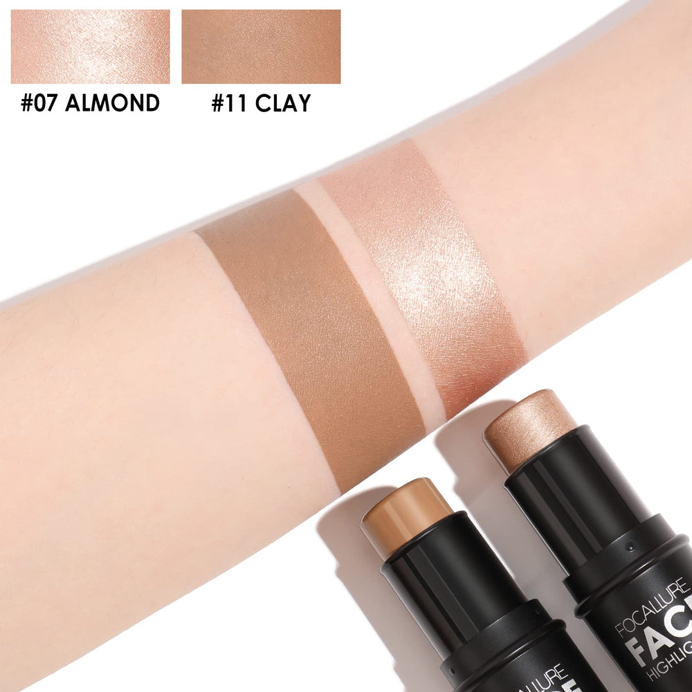 FOCALLURE applying contour on cheek to sculpt and add natural depth