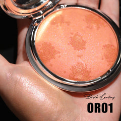 FOCALLURE arm swatch demonstrating Beach Landing glow and buildable finish