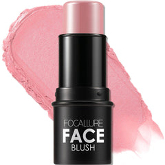 FOCALLURE baby pink front stick showing color and sleek packaging for easy use