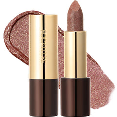 FOCALLURE lipstick front packaging showing BITTER SWEET shade and glossy finish benefit