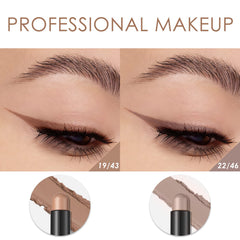 FOCALLURE blended with brush showing easy blending and seamless transitions