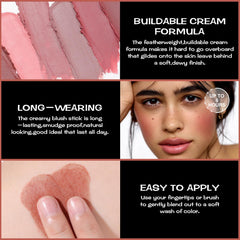 FOCALLURE swatch on arm demonstrating buildable color and natural finish