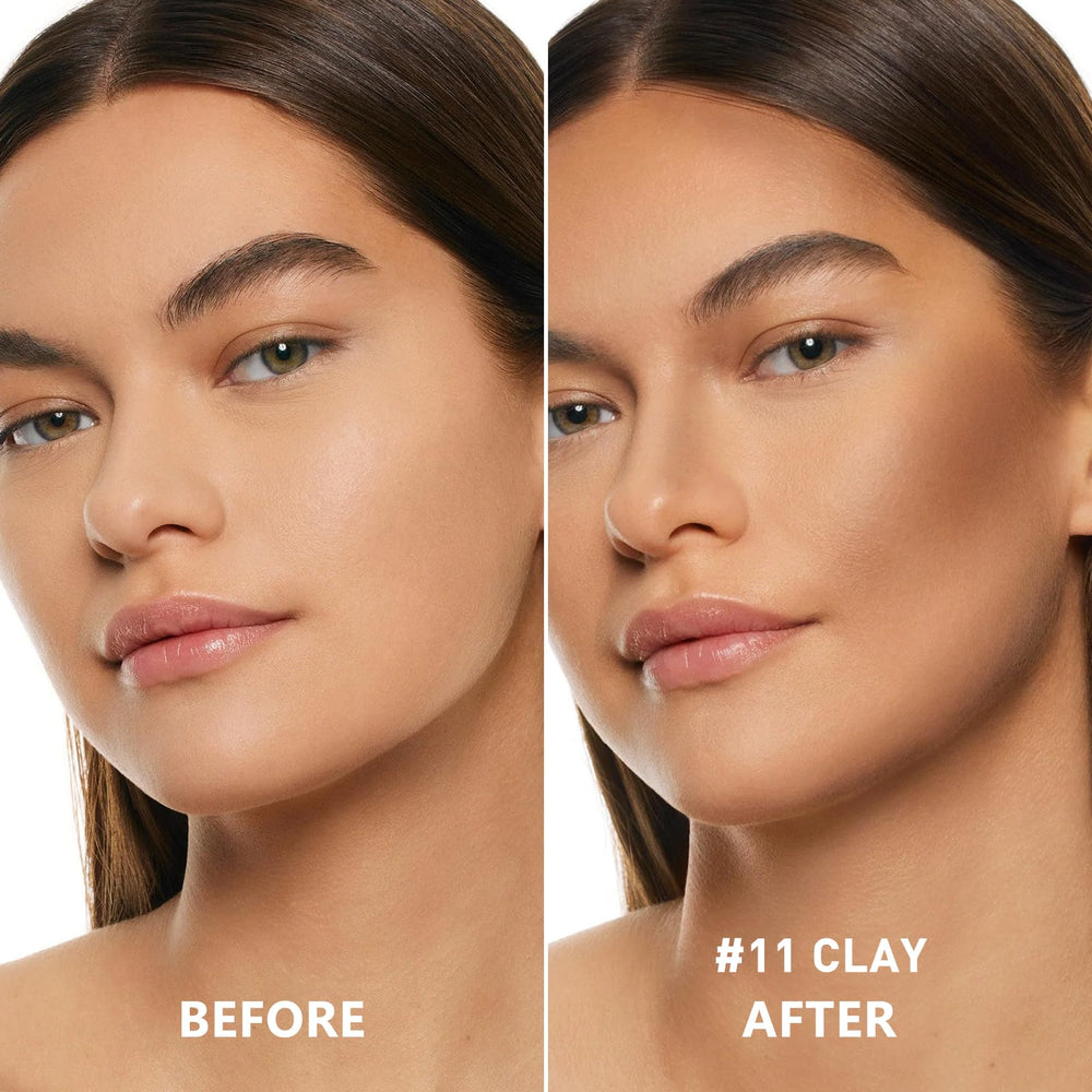 FOCALLURE clay stick with cap removed showing product tip for precise application