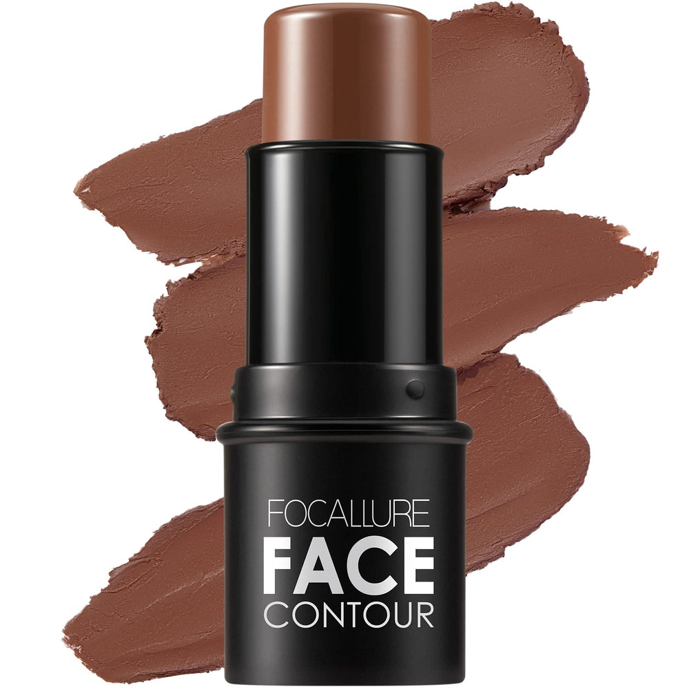 FOCALLURE contour stick front packaging showing BROWN shade and portability