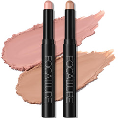 FOCALLURE front packaging showing mocha and pink sticks with clear labeling and quick selection benefit