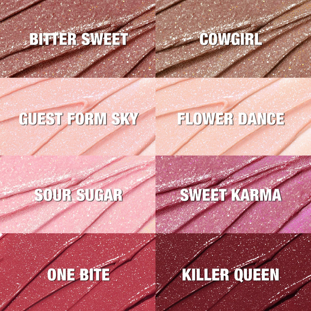 FOCALLURE packaging and label detail highlighting ingredients and shade name