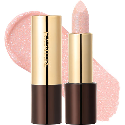 FOCALLURE lipstick front packaging showing glossy finish benefit