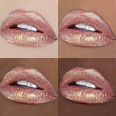 FOCALLURE creamy glitter texture close-up highlighting smooth shimmer finish and comfort