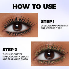 FOCALLURE multichrome shift on skin showing color-changing sparkle for dynamic looks