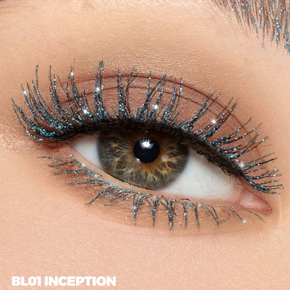 FOCALLURE precision applicator tip close-up for even glitter placement benefit