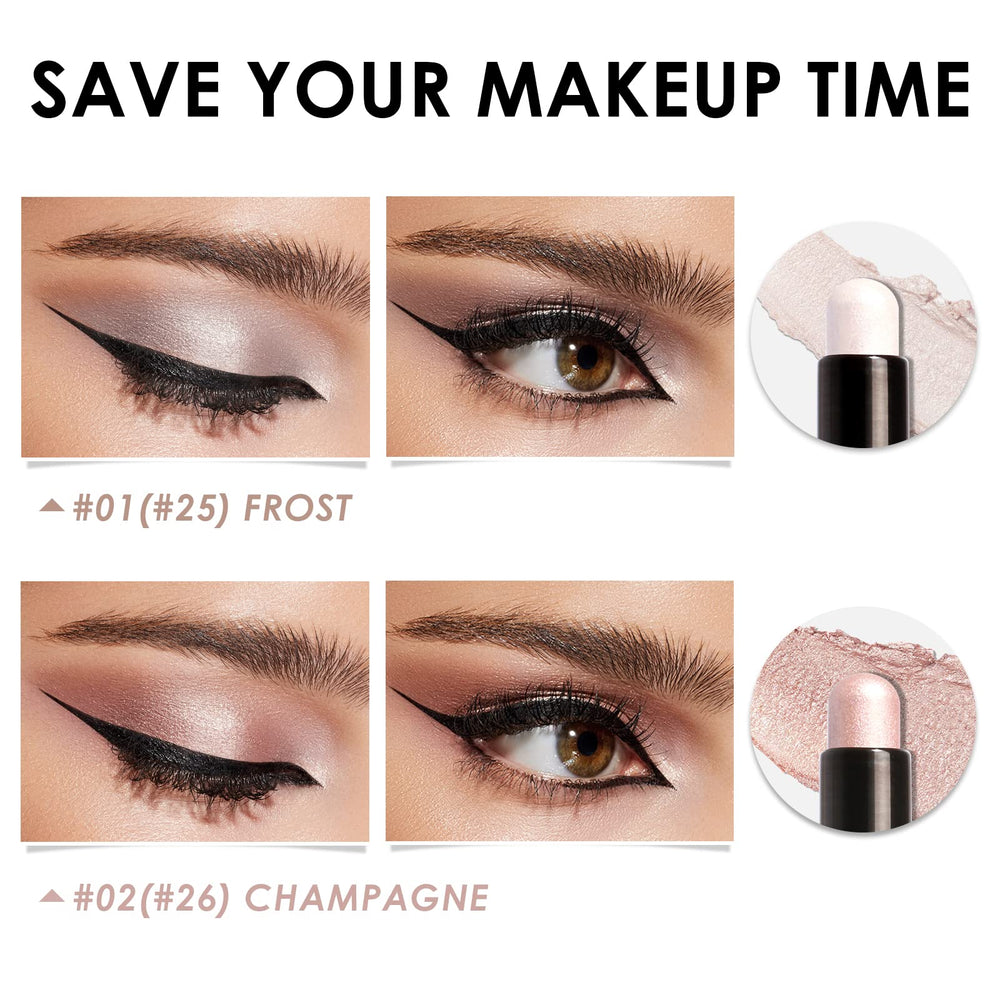 FOCALLURE swatches on arm demonstrating color payoff and blendability