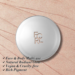 FOCALLURE next to finger to show size and easy, precise application