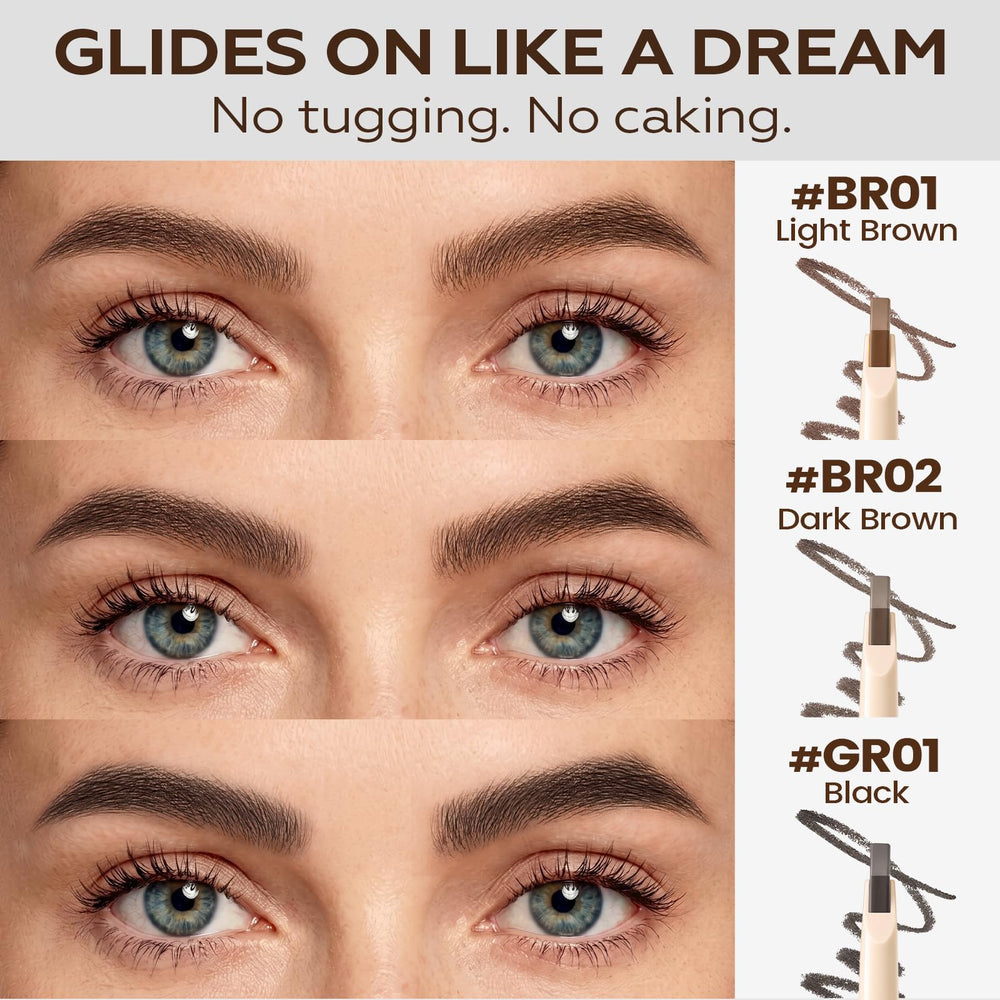 FOCALLURE spoolie brush grooming brows for blended natural finish