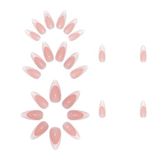 Foccna in-use image applying adhesive tab for fast secure manicure