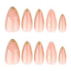 Foccna application demo on hand using adhesive, fast five-minute manicure benefit