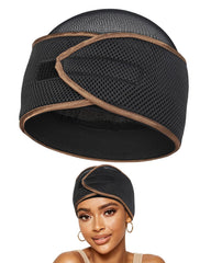 FocusCare front view showing 2-in-1 mesh wrap and outer fastening for secure hold