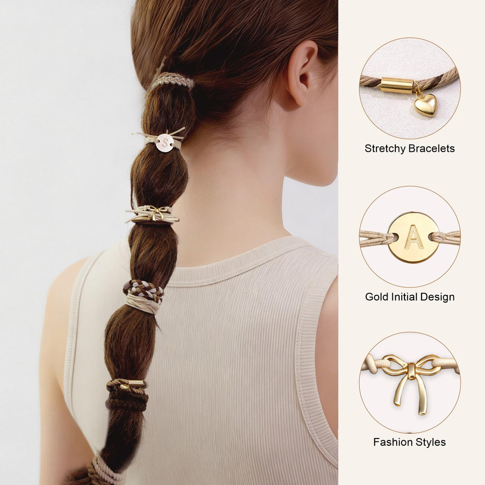 Fohufo hair tie holding a high ponytail, secure hold without creasing