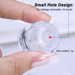 Fokostar powder macro revealing ultra-fine texture for smooth mirror finish