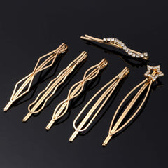 Folansy metal clip rhinestone detail showing sparkle and elegant finish