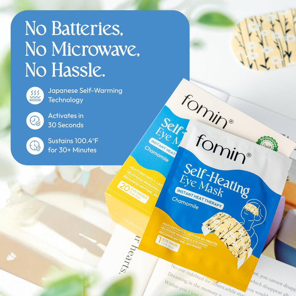 FOMIN individual pouch opened to show instant activation benefit