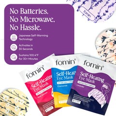FOMIN mask in hand showing compact disposable size for easy portability