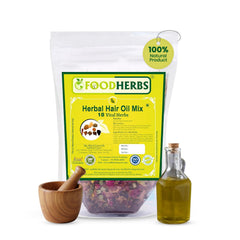 Foodherbs front packaging showing herbal mix and benefits