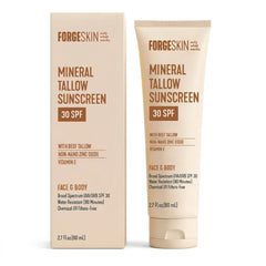 Forge Skin front packaging showing product branding and size benefits