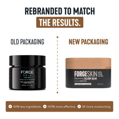 Forge Skin open texture close-up displaying whipped balm consistency for deep hydration