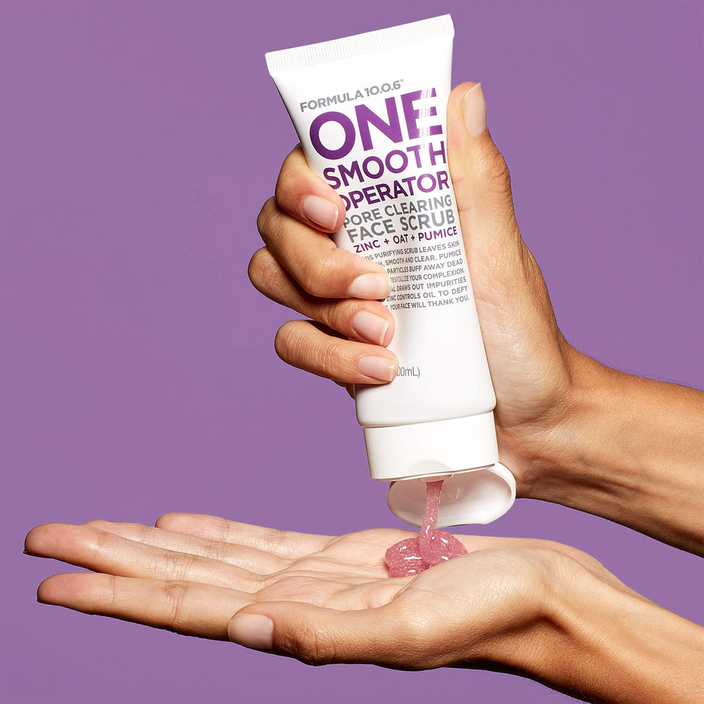 FORMULA 10.0.6 cruelty-free and vegan badge reinforcing ethical, clean formulation