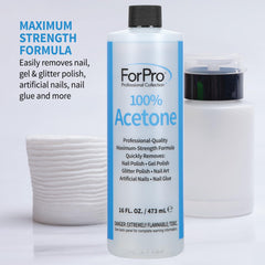 ForPro bottle cap and nozzle close-up showing secure closure and controlled dispensing