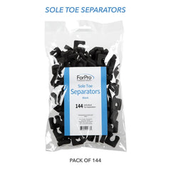 ForPro single separator close-up showing soft foam and precise fit benefit
