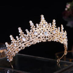 FORSEVEN tiara next to ruler showing diameter and scale