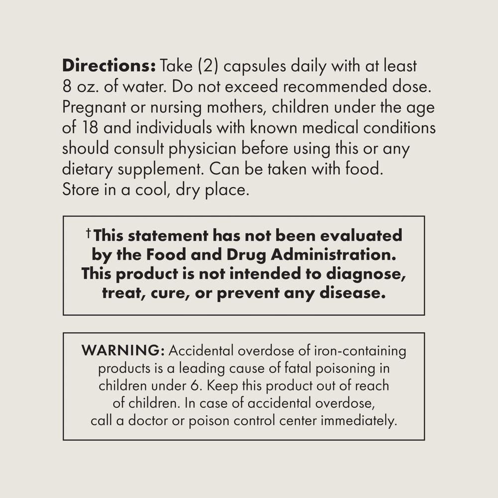 Foundation Skincare lifestyle model using supplement representing confidence boost