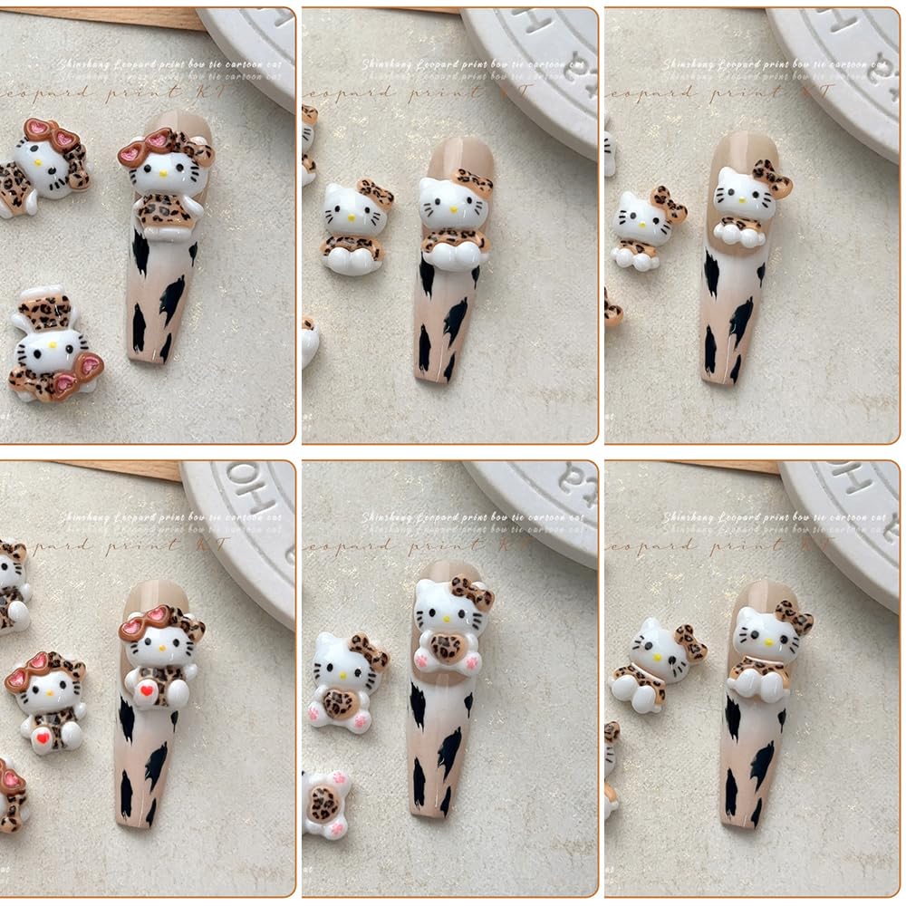 Foweso charms on acrylic nail in use demonstrating stylish accent wearability