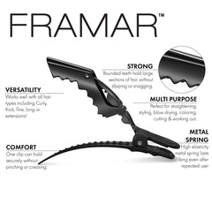 FRAMAR close-up of metal spring showing long-lasting tension benefit