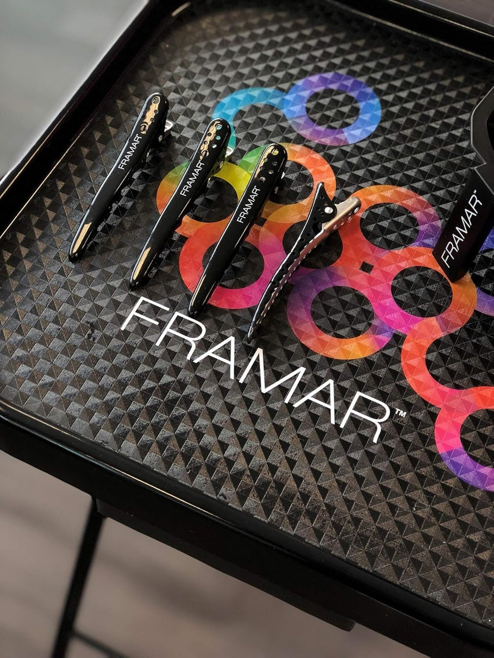 FRAMAR clips packaging and four-pack showing professional kit readiness