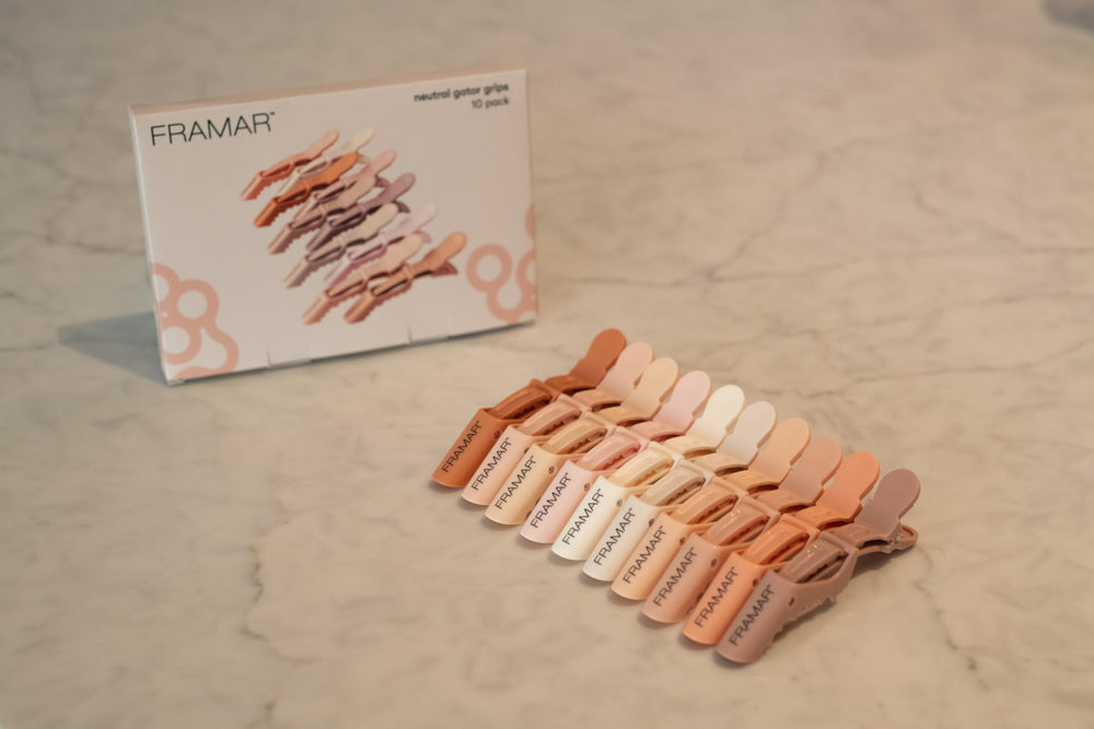 FRAMAR clip beside a coin showing size and easy portability