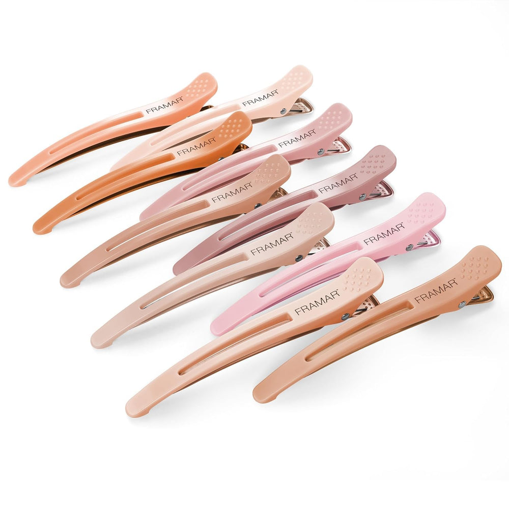 FRAMAR front packaging showing ten neutral creaseless clips and benefits