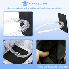 Franimo headband installed inside cap showing steady, comfortable fit