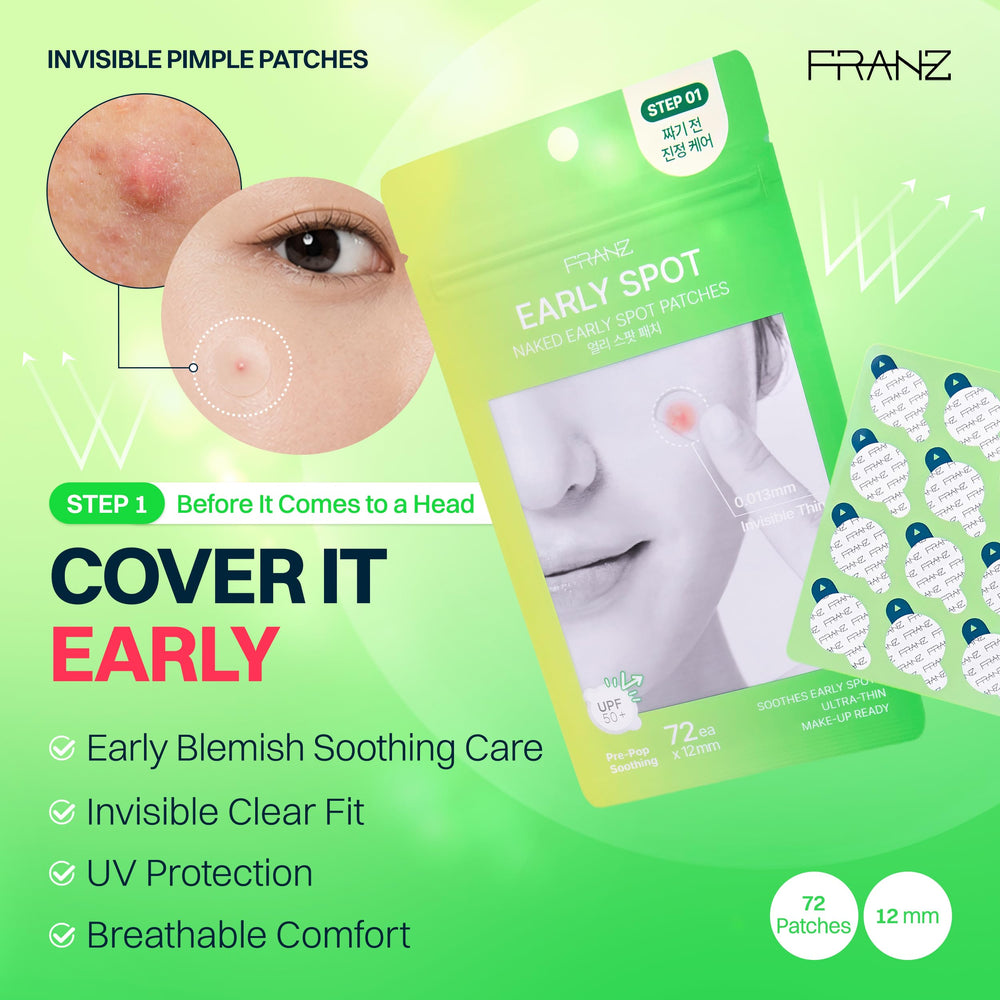 FRANZ close-up of ultra-thin patch texture highlighting invisible finish