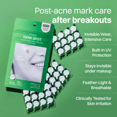 FRANZ patch applied to healed mark demonstrating comfortable wear